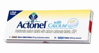 Actonel with Calcium Appearance