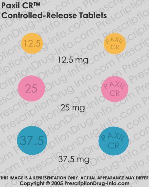 Paxil CR Appearance